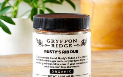 Rusty’s Rib Rub ~ Certified Organic