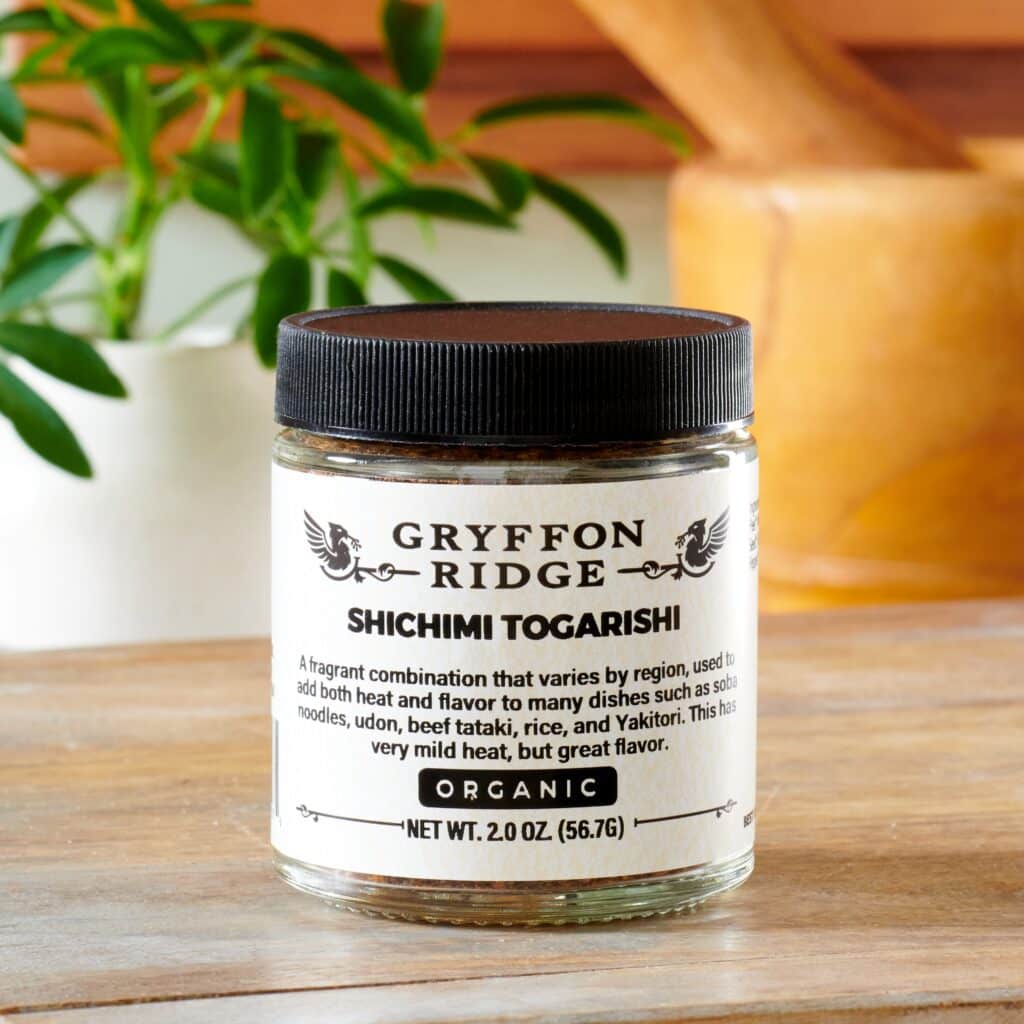 Buy Shichimi Togarishi ~ Certified Organic » Gryffon Ridge